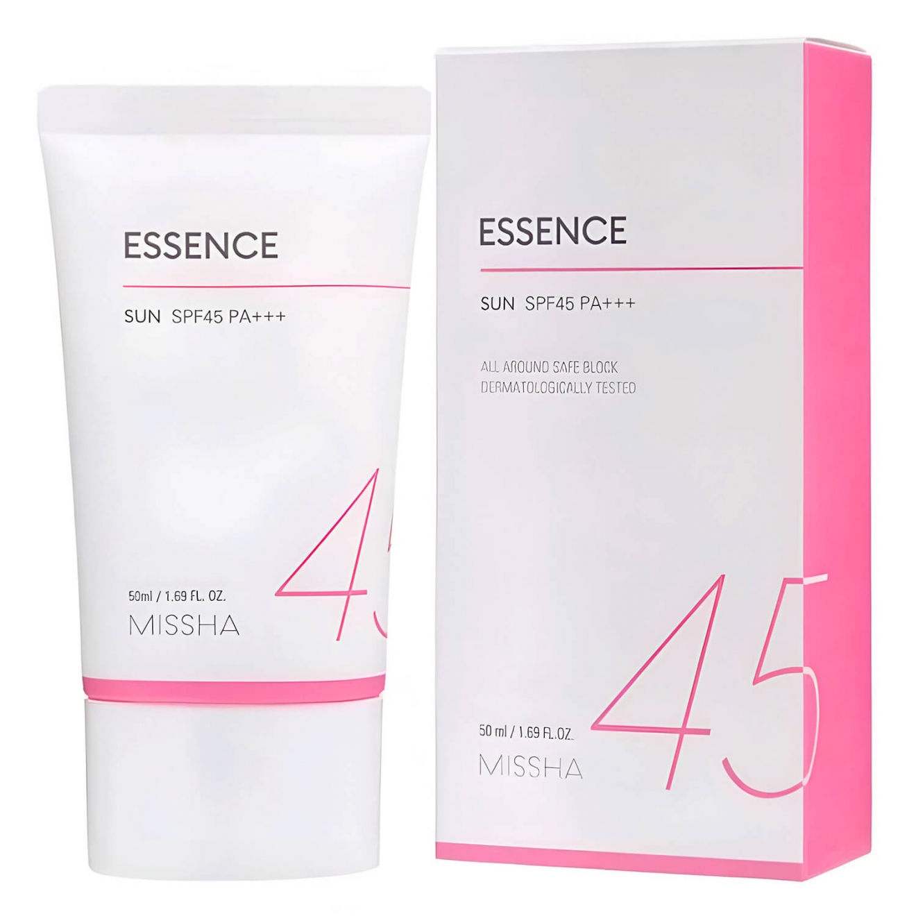 Picture of Missha All Around Safe Block Essence SPF45 PA+++ 1pcs