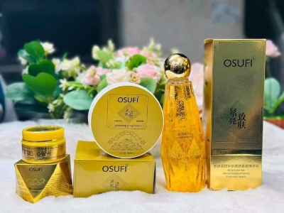Picture of Osufi Gold Serum, Night Cream, and Body Cream Combo,,3pcs