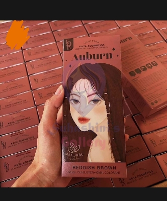 Picture of Kota Natural Auburn Permanent Hair Color Cream (Reddish Brown) 1pcs