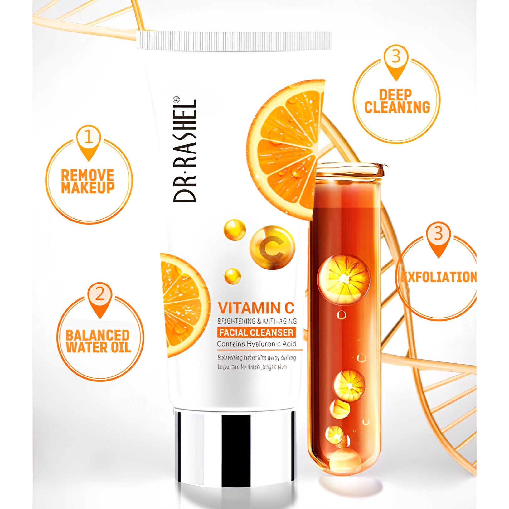 Picture of DR.RASHEL Vitamin C Face Cleanser 1pcs