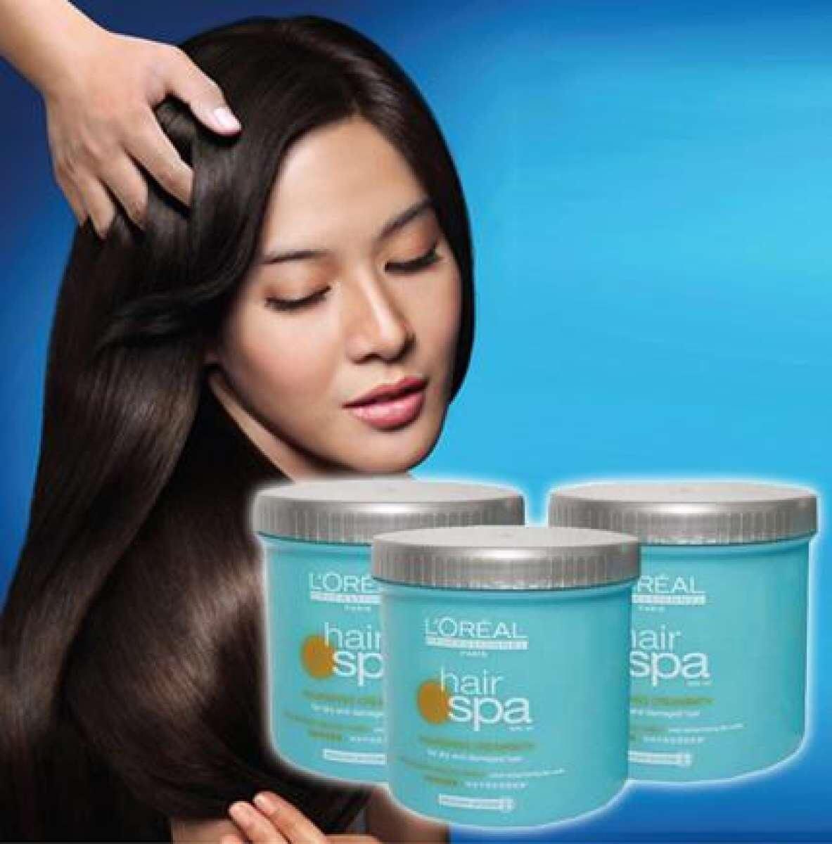 Picture of LO_Real Professional Hair Spa Cream - Deep Conditioning Treatments for Healthy Shiny Hair