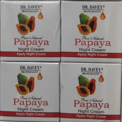 Picture of Dr. Davey Papaya Whitening Night Cream for Face And Neck Skin Care Beauty And Personal Care