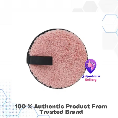 Picture of Fiber Makeup Remover Pad Reusable Face Cleaning Sponge Cosmetic Puff (1 PCS)