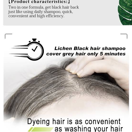 Picture of Dexe Black Hair Shampoo Made in UK 200ml