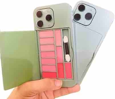 Picture of IPHONE 14 PRO MAX SHAPED 11 COLOR EYESHADOW PALETTE WITH MIRROR BACK