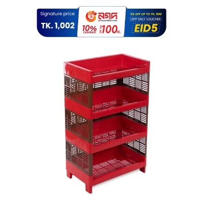 Picture of Lion Fence Rack 4 Step Two Color