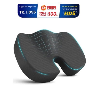 Picture of Seat Cushions for Office Chairs,Memory Foam Coccyx Cushion Pads for Tailbone Pain,Sciatica Relief Pillow,Correct Sitting Posture