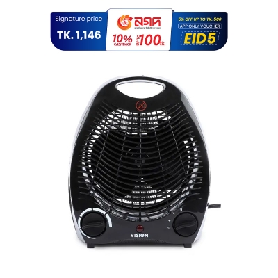 Picture of VISION Room Heater Easy Black