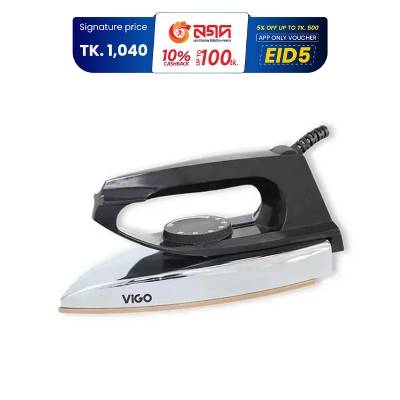 Picture of ViGO Heavy Electric Iron 1200W Overheat Protection VIG-DEI-004