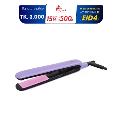 Picture of Philips BHS393/40 Straightener with Silk Protect Technology Suitable For All Hair Types Lavender 