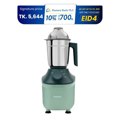 Picture of Philips HL7773 800 Watt Powerful motor Mixer Grinder with MicroGrind Technology Green