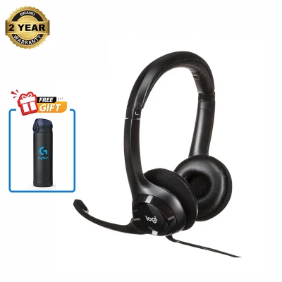 Picture of Logitech H390 USB Computer Headphone Black