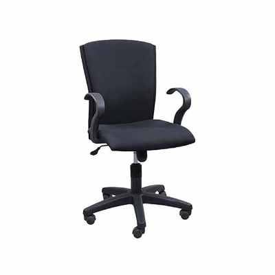 Picture of Regal Metal Swivel Chair Black