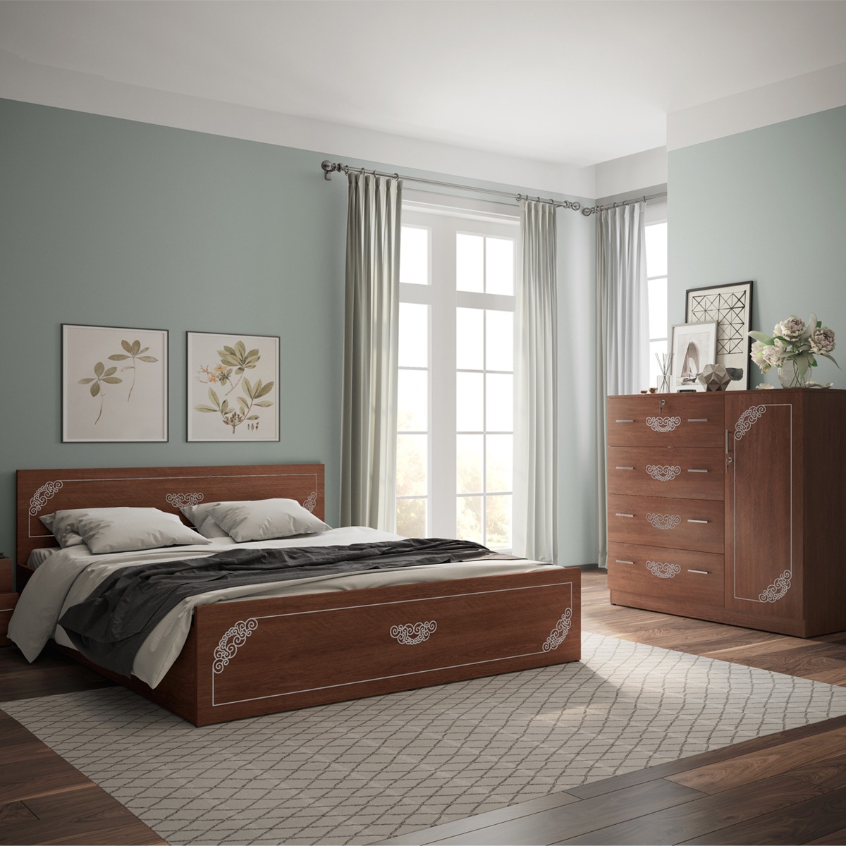 Picture of Regal Charly Laminated Board Wardrobe