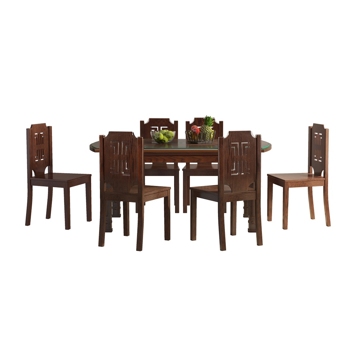 Picture of Regal Angelina Wooden Dining Table Antique