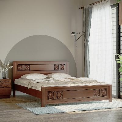 Picture of Regal Wooden Bed Eden BDH-358-3-1-20(King)