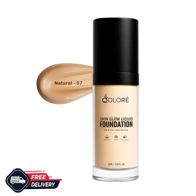 Picture of Qolore Skin Glow Liquid Foundation Natural-07 30ml