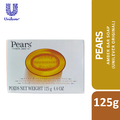 Picture of PEARS BAR US AMBER 125G