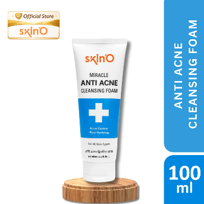 Picture of skinO Miracle Anti Acne Cleansing Foam 100ml