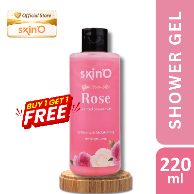 Picture of skin'O Glow Your Skin Rose Scented Shower Gel 220ml (BUY ONE GET ONE)