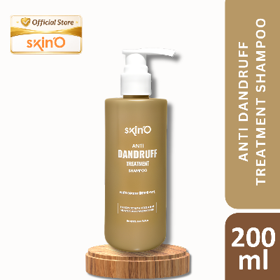 Picture of skinO Anti Dandruff Treatment Shampoo - 200ml to all hair type