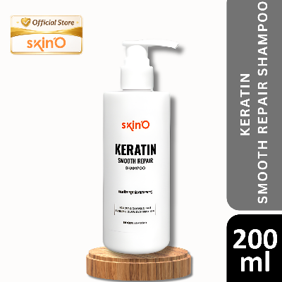 Picture of skinO Keratin Smooth Repair Shampoo - 200 ml to all hair type