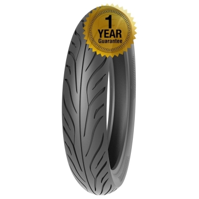 Picture of Timsun Bike Tyre 100/90-10 TS689 61J T/L - Black