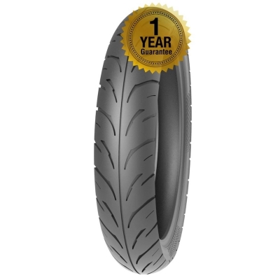Picture of Timsun Bike Tyre 100/80-17 TS680 52P T/L - Black