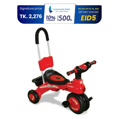 Picture of Rock Rider With Support Handle - Red And Black