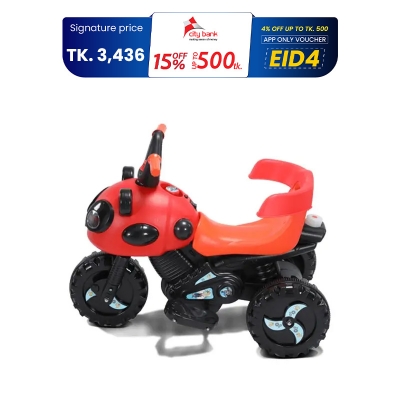 Picture of Jim & Jolly Pikko Tricycle For Kids Indoor and Outdoor Ride Easy and Safe for 2-5 Years Baby Kids