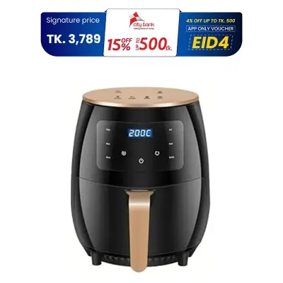Picture of National Air Fryer With Digital Touschscreen - 6 Ltr