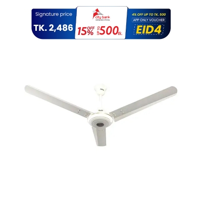 Picture of CLICK Crown Ceiling Fan 48'' Ivory 