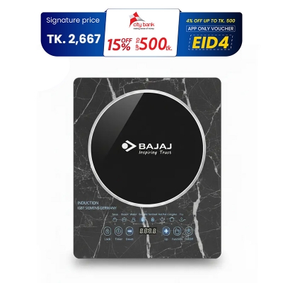 Picture of  Smokeless And Energy Savings [INVERTER] 2200W Bajaj/Prestige Induction Cooker