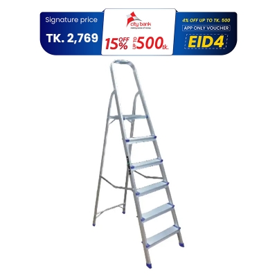 Picture of GERMANI LADDER 4/5/6/7/8/9 STEP  ALMUNIUM
