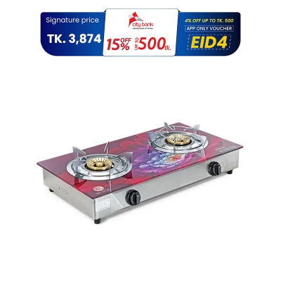 Picture of RFL Double Glass Gas Stove JOSIE (Line Gas)