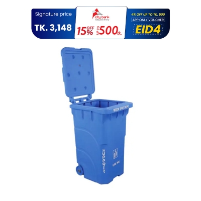 Picture of Support SD 08 With Wheel Dustbin 140Ltr SM Blue