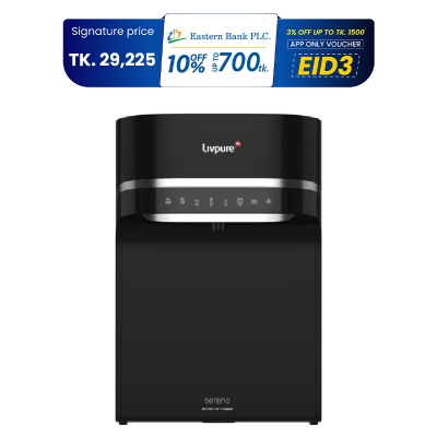 Picture of Livpure Sereno Stainless Steel Tank Water Purifier (RO + UV + UF + Copper)