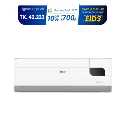Picture of Haier 1 Ton 12000BTU Energy Cool Inverter AC (HSU-12EnergyCool) (Best Price)