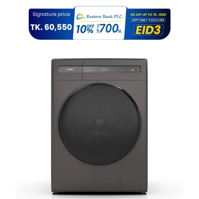 Picture of Whirlpool 10.5KG Front Loading Washing Machine (WFC105604RT-D) (Best Price)