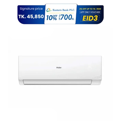 Picture of Haier 1.5 Ton 18000BTU Non-Inverter AquaCool Turbo Cooling AC (HSU-18AquaCool) (PC) (Best Price)