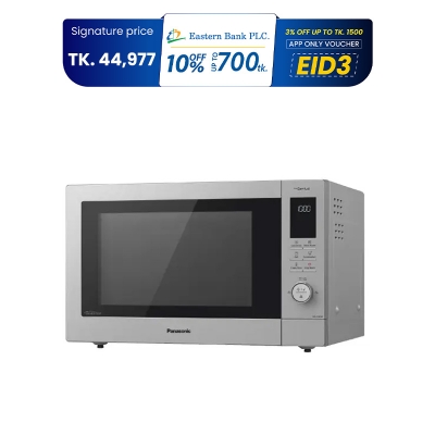 Picture of Panasonic 4-in-1 Advanced Inverter Technology Convection Micro Wave Oven With Healthy Air Frying (CD87KS) (Best Price)
