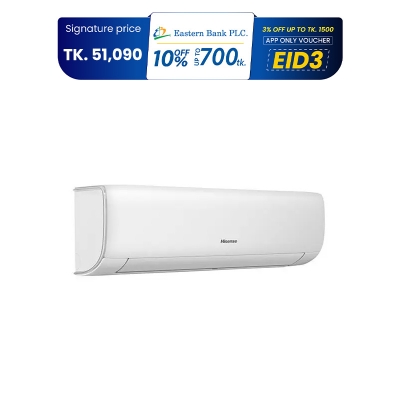 Picture of Hisense 1.5 Ton Inverter Smart Compact Air Conditioner (AS18TW4RGSKB02DU) (Best Price)