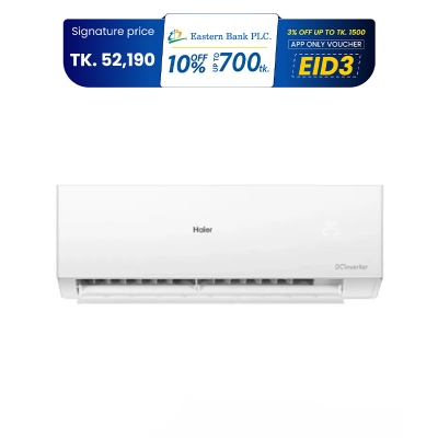 Picture of Haier 1.6 Ton 19000BTU Clean Cool Inverter Pro (HSU-19CleanCool)(INV)(Pro) (Best Price)