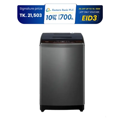 Picture of Haier 8KG Top Load Automatic Washing Machine (HWM80-1269S6)