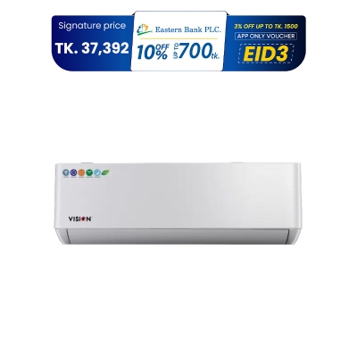 Picture of Vision 1 Ton AC Split Type Non-Inverter -VSN-12K410 Eco