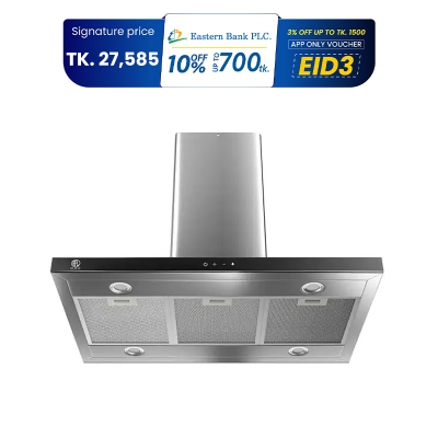 Picture of RFL Cooker Hood Victoria 5 Layer SS Body with Digital Touch Display 36 Inch