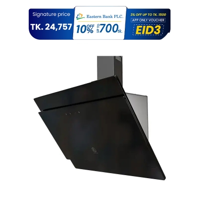 Picture of RFL Cooker Hood Madona with Auto Heat Cleaning Technology and 5 Layer SS Body with Digital Touch Display (35 Inch)