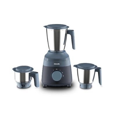 Picture of Philips HL1000/02 500W Mixer Grinder Mixer with 3 Jars Blue