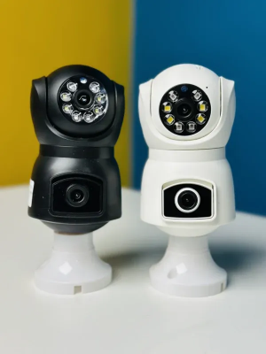 Picture of V380 E9 Dual Lens Bulb PTZ IP Camera.