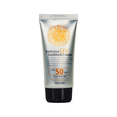 Picture of 3w clinic intensive Uv sunblock cream spf50 Pa+++ – 70ml